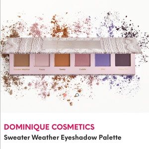 Dominique cosmetics sweater weather palette
